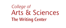 College of Arts and Sciences Writing Center logo